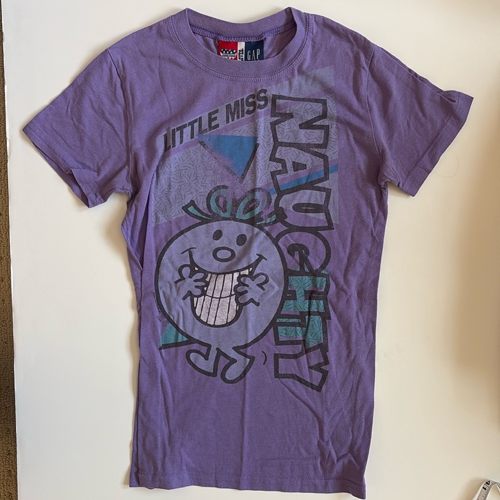 Junk Food GAP Kids Little Miss Naughty T-Shirt L 10